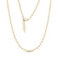 Minimalist Oval Tube Link Necklace - Women's Necklaces - The Steel Shop