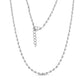 Minimalist Oval Tube Link Necklace - Women's Necklaces - The Steel Shop