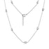 Droplet Station Necklace - Women&
