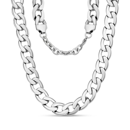 Chunky Curb Chain Necklace - Women's Necklaces - The Steel Shop
