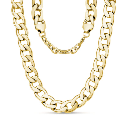 Chunky Curb Chain Necklace - Women's Necklaces - The Steel Shop