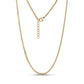 Minimalist Franco Link Chain - Women's Necklaces - The Steel Shop