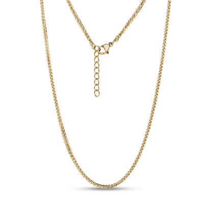 Minimalist Franco Link Chain - Women's Necklaces - The Steel Shop