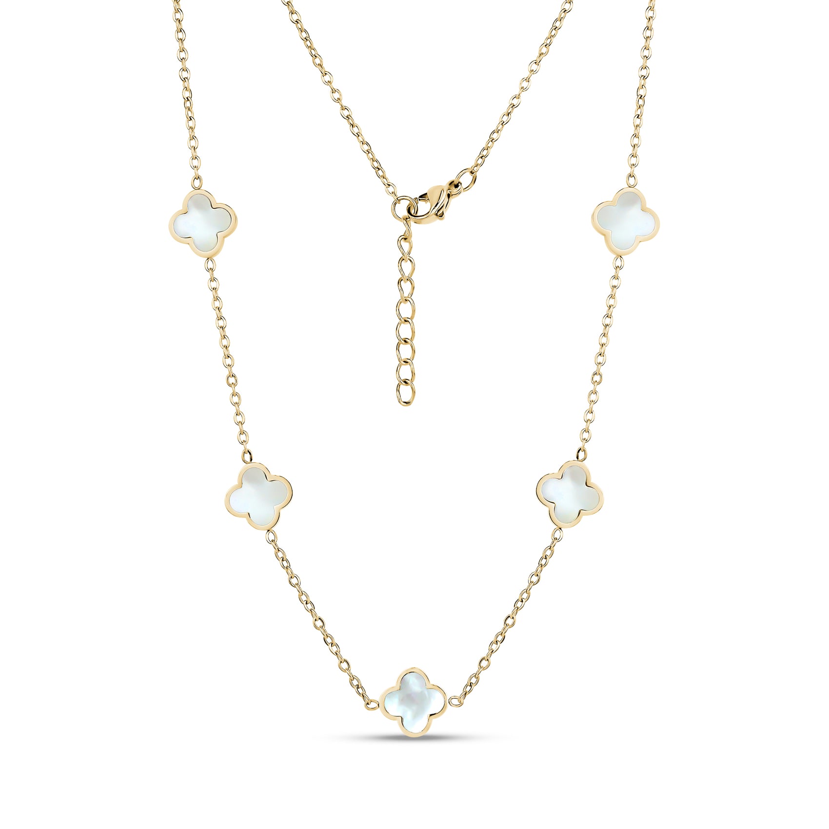 Classic Clover Necklace - Women's Necklaces - The Steel Shop