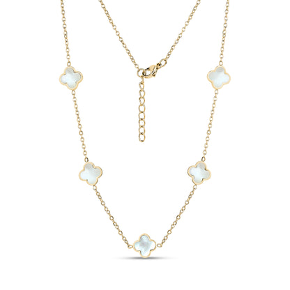 Classic Clover Necklace - Women's Necklaces - The Steel Shop