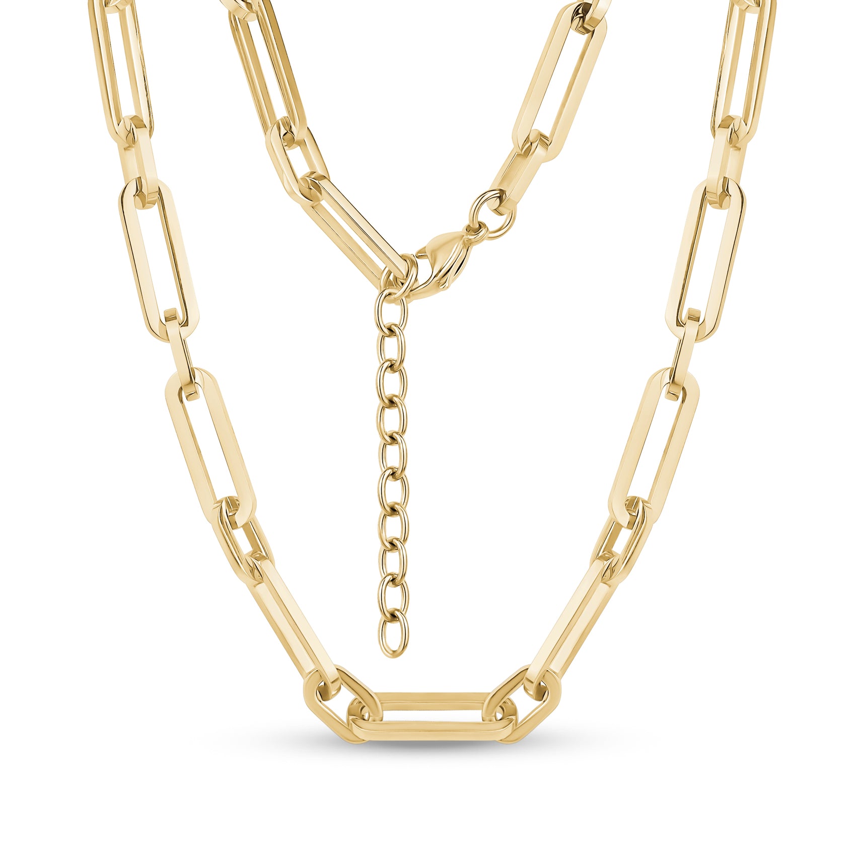 Statement Link Necklace - Women's Necklaces - The Steel Shop
