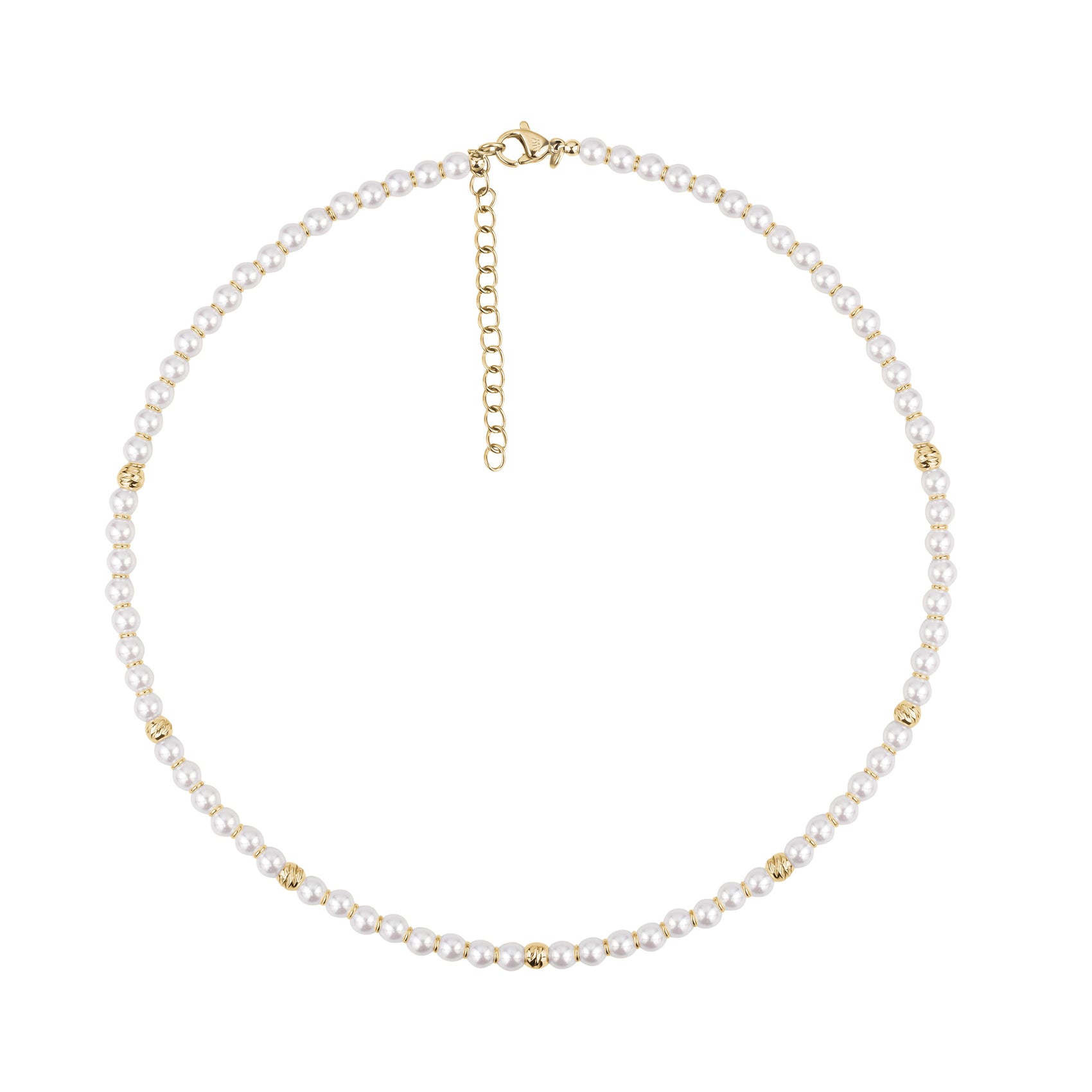 Modern Pearl Bead Choker