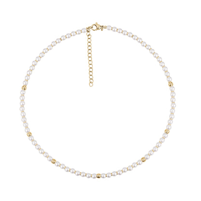 Modern Pearl Bead Choker