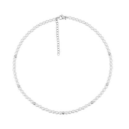 Modern Pearl Bead Choker