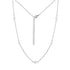 Freshwater Pearl Station Necklace - Women&