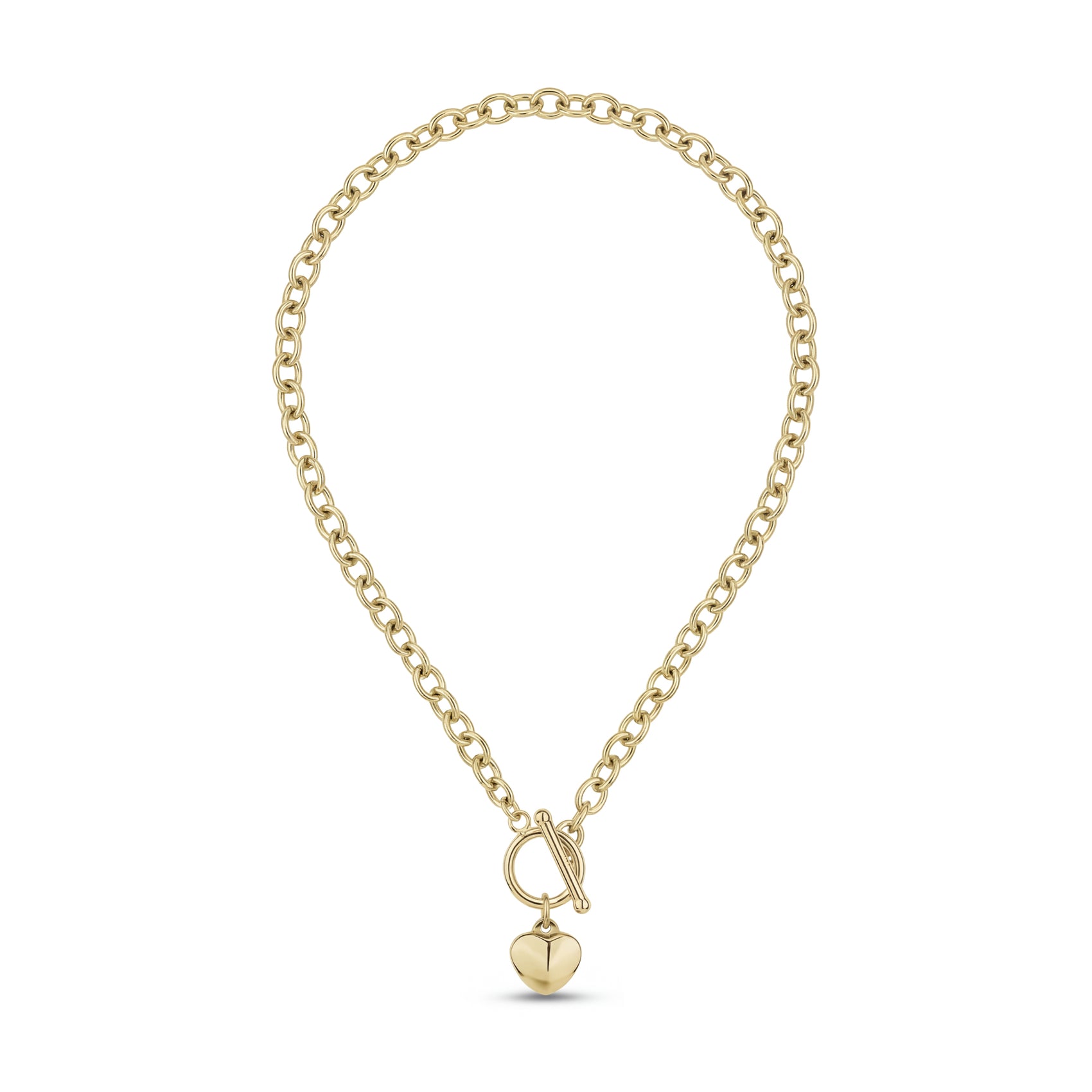 Toggle Heart Necklace