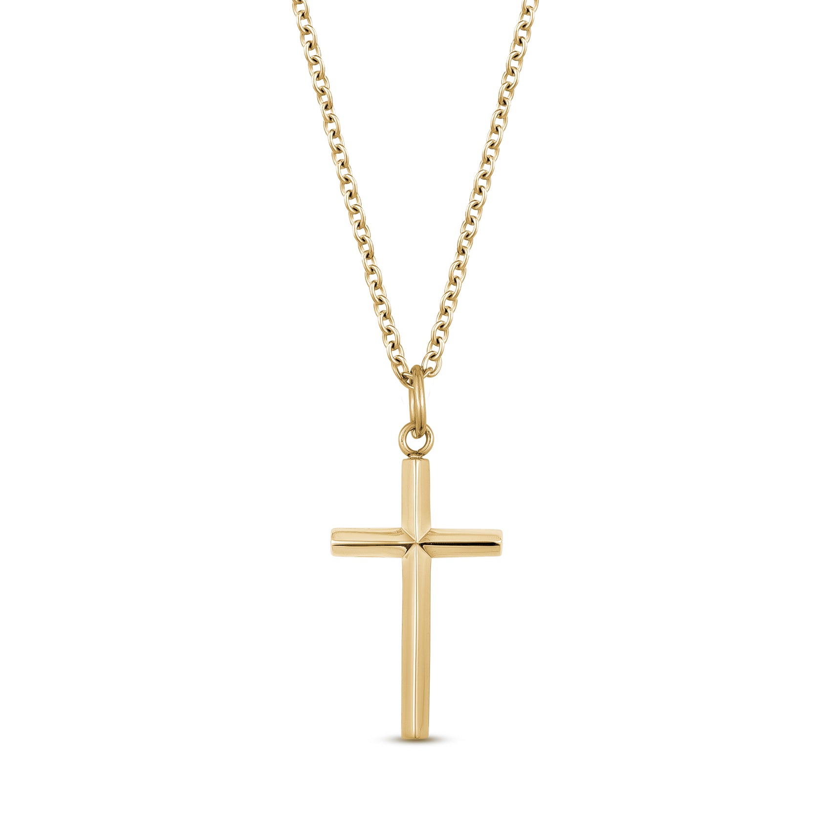 Modern Cross Pendant - Women Pendant - The Steel Shop