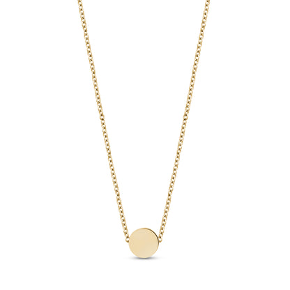 Mini Round Pendant - Women Pendant - The Steel Shop