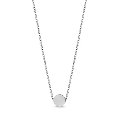 Mini Round Pendant - Women Pendant - The Steel Shop