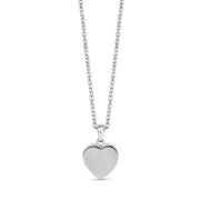 Minimal Heart Urn Pendant - Women Pendant - The Steel Shop