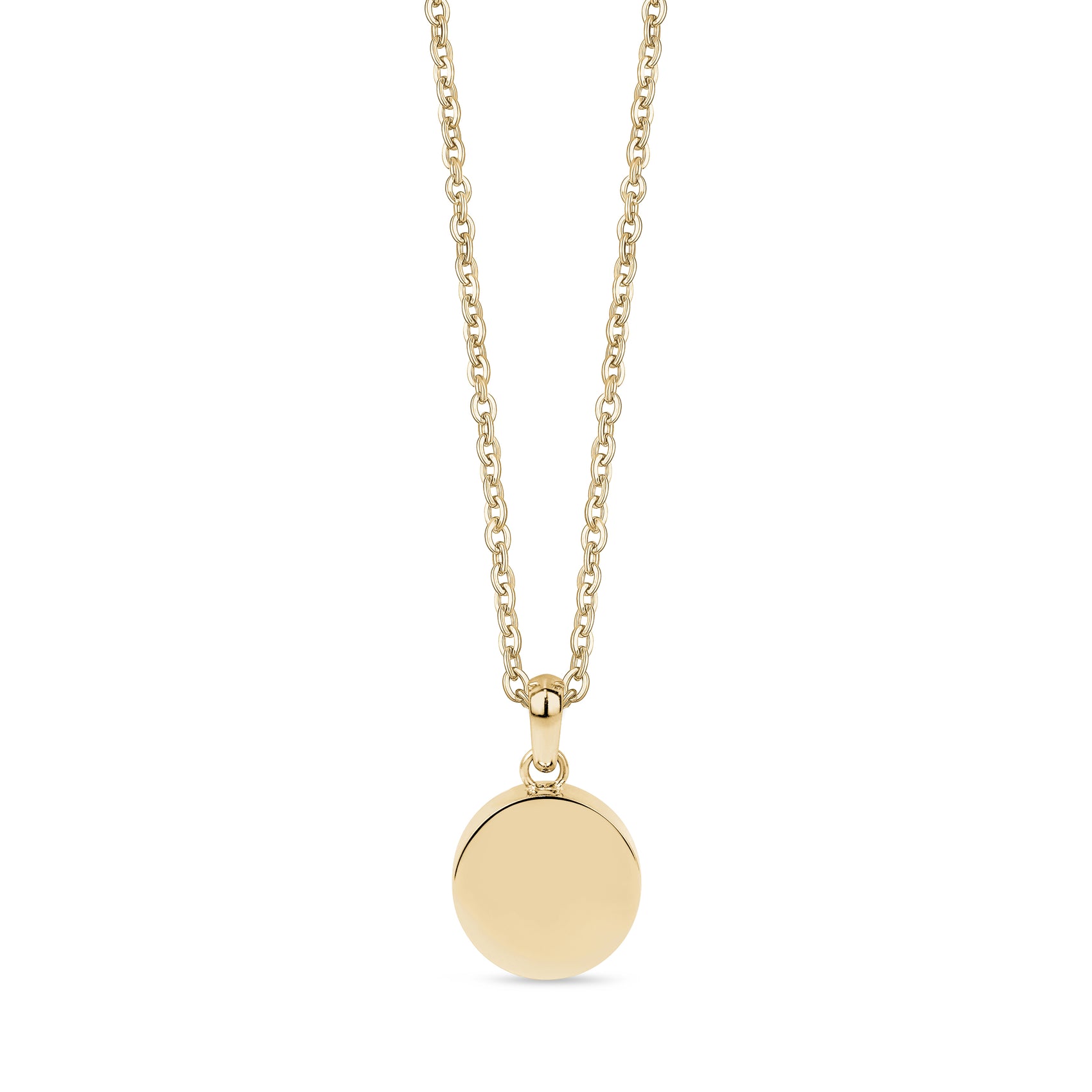 Minimal Round Urn Pendant - Women Pendant - The Steel Shop