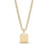Square Dog Tag - Women Pendant - The Steel Shop