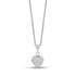 Stone-Set Heart Pendant - Women Pendant - The Steel Shop