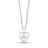 North Star Heart Pendant - Women Pendant - The Steel Shop