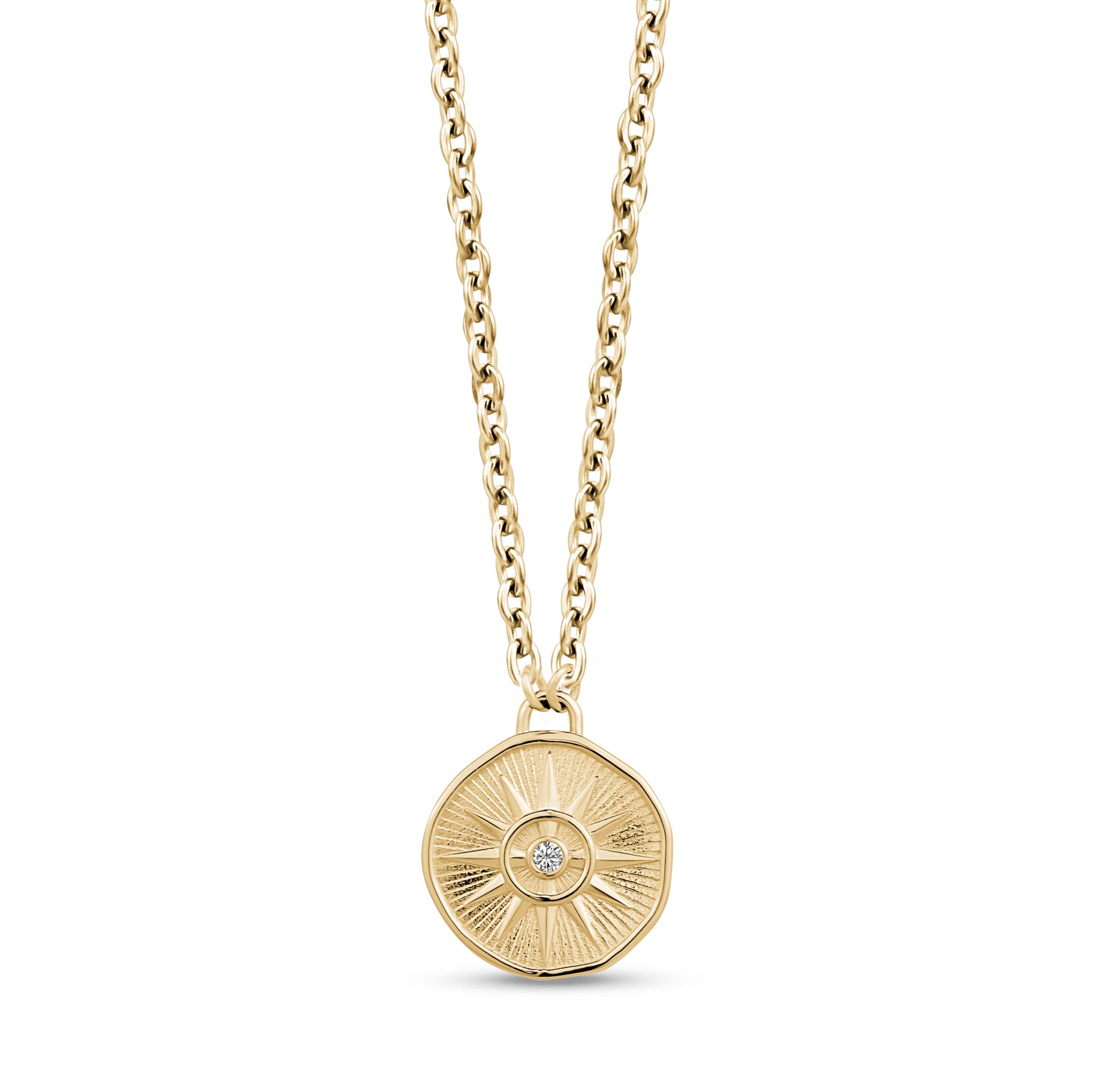 Sunflare Medallion Pendant - Women Pendant - The Steel Shop