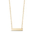 Engravable Bar Necklace - Women&