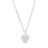 Radiant Stone-Set Heart Pendant - Women Pendant - The Steel Shop