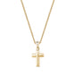 Refined Dome Cross Pendant - Women Pendant - The Steel Shop