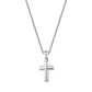 Refined Dome Cross Pendant - Women Pendant - The Steel Shop