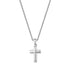Refined Dome Cross Pendant - Women Pendant - The Steel Shop