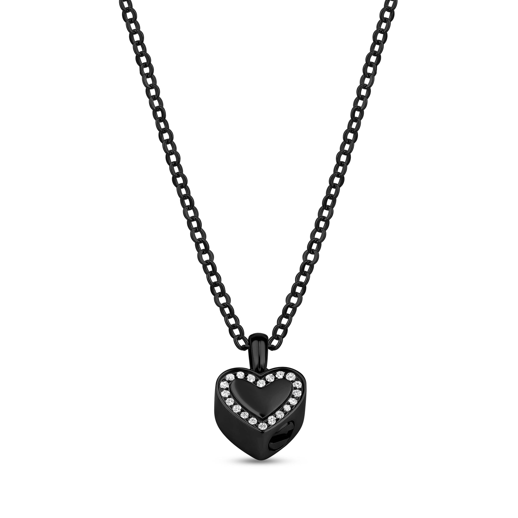 Loved Forever Heart Urn Pendant - Women Pendant - The Steel Shop