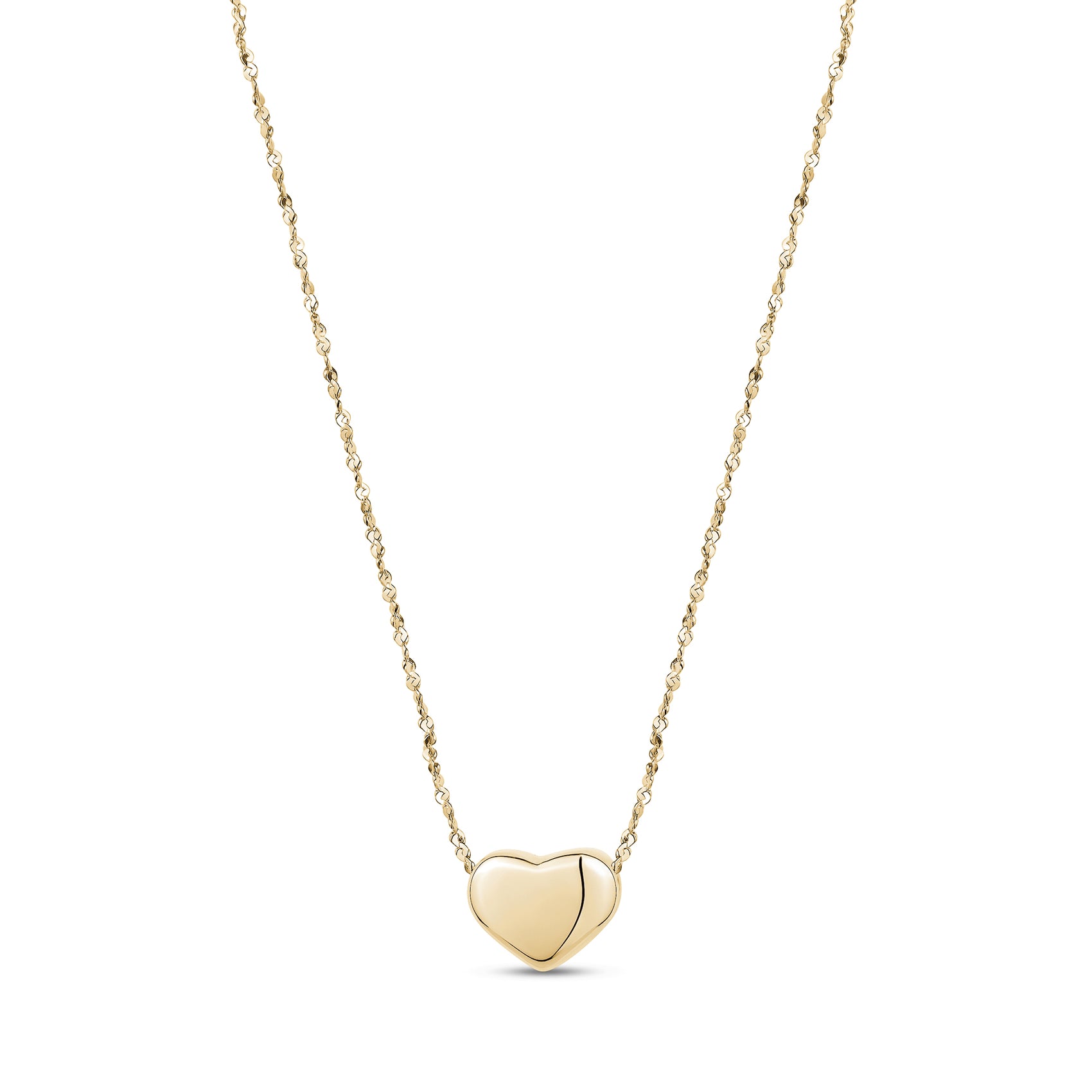 Sliding Heart Charm Pendant - Women Pendant - The Steel Shop