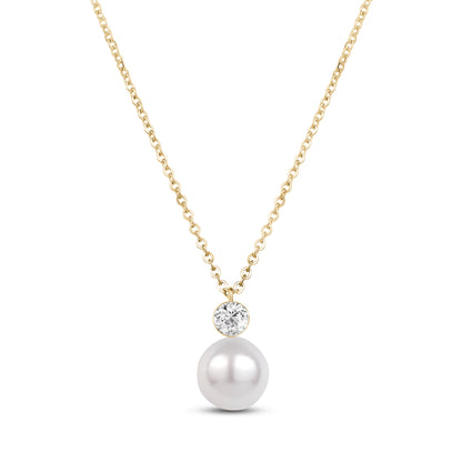 Pearl Drop Pendant - Women Pendant - The Steel Shop