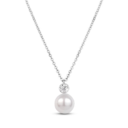 Pearl Drop Pendant - Women Pendant - The Steel Shop