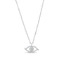 Stone-Set Protective Evil Eye Pendant - Women Pendant - The Steel Shop