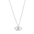 Stone-Set Protective Evil Eye Pendant - Women Pendant - The Steel Shop