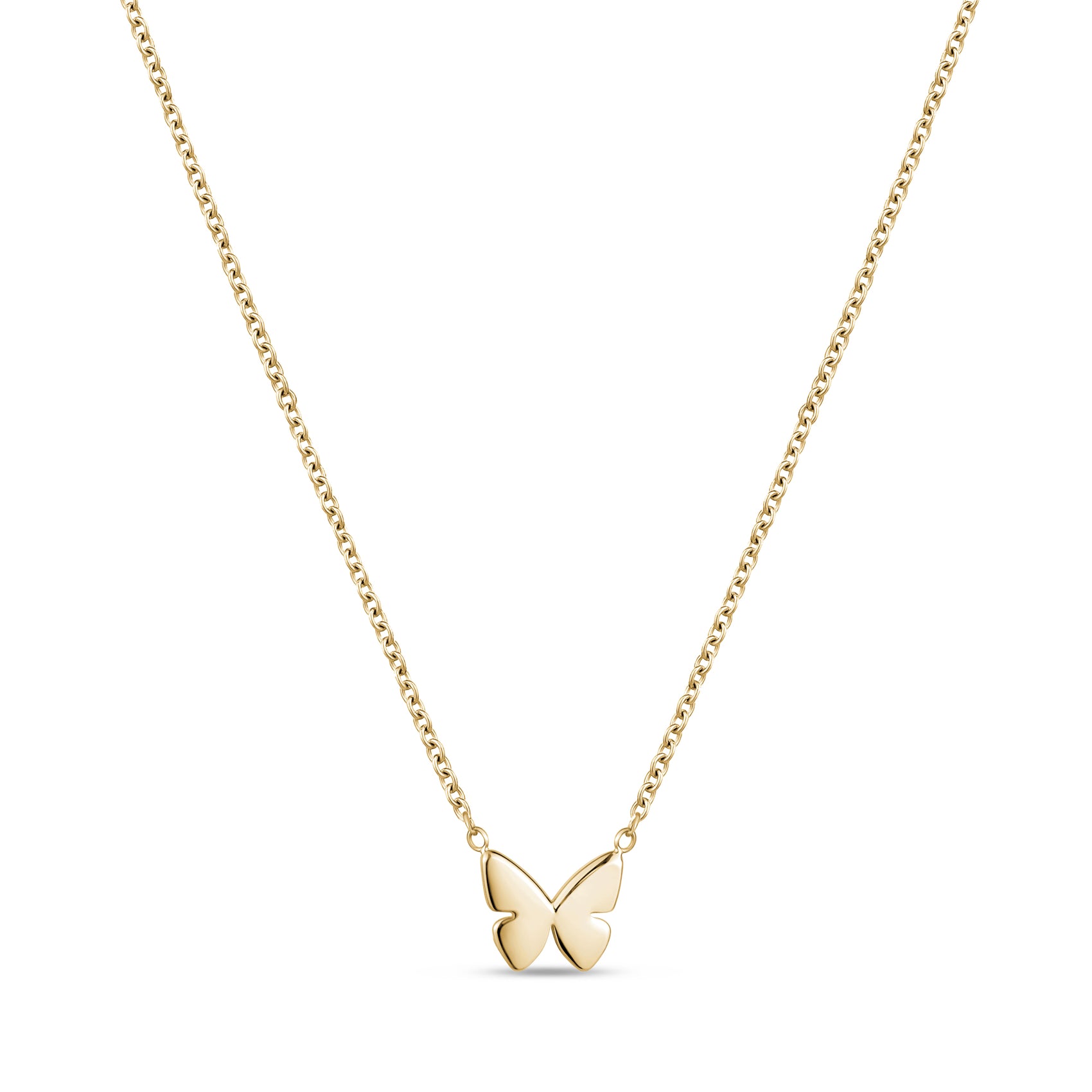 Dainty Butterfly Pendant Necklace - Women Pendant - The Steel Shop