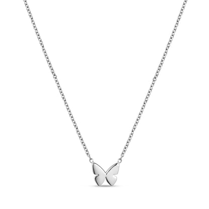 Dainty Butterfly Pendant Necklace - Women Pendant - The Steel Shop