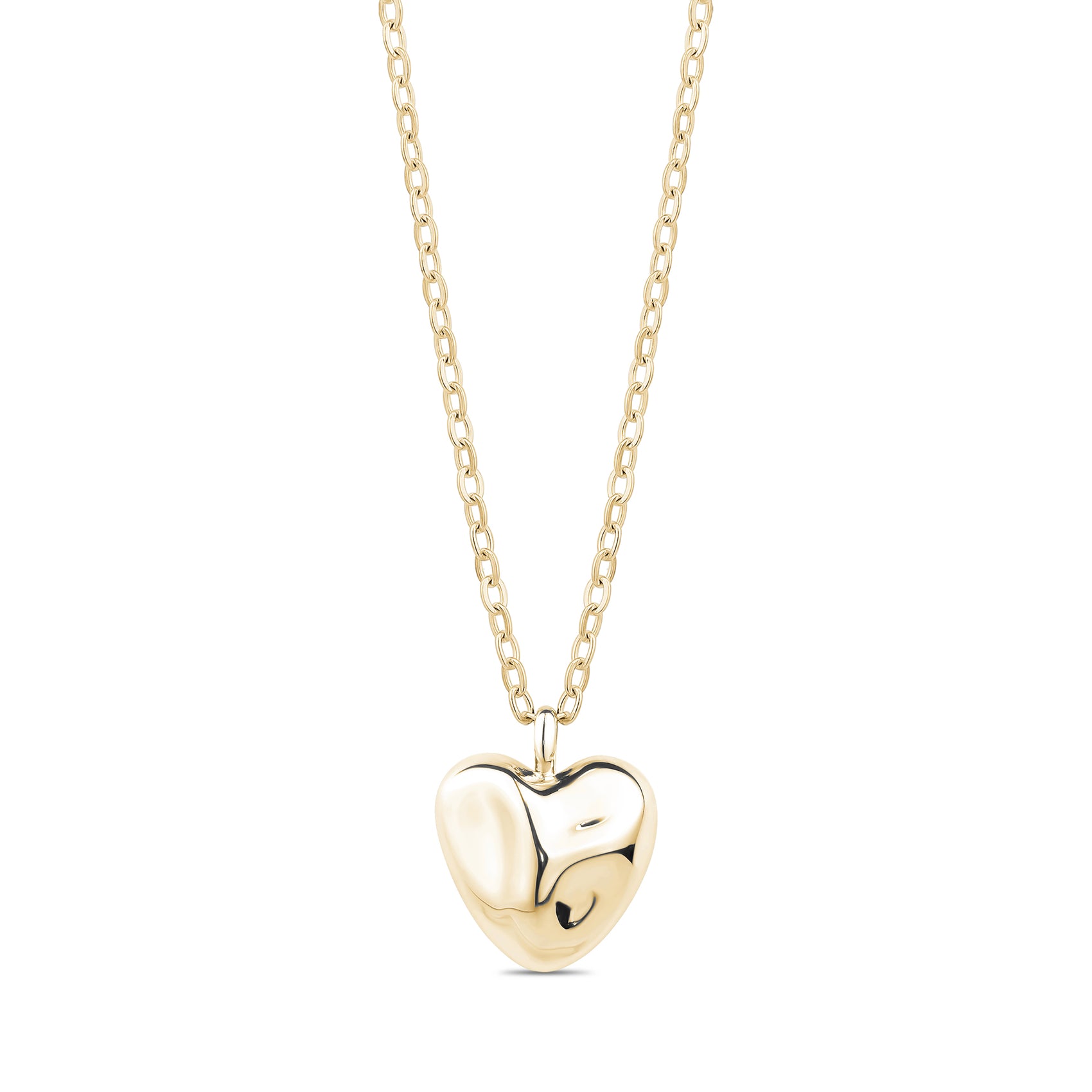 Hammered Heart Pendant - Women Pendant - The Steel Shop