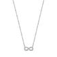 Pavé Infinity Pendant Necklace - Women Pendant - The Steel Shop