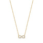 Pavé Infinity Pendant Necklace - Women Pendant - The Steel Shop