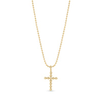 Beaded Cross Pendant