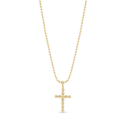 Beaded Cross Pendant - Women Pendant - The Steel Shop