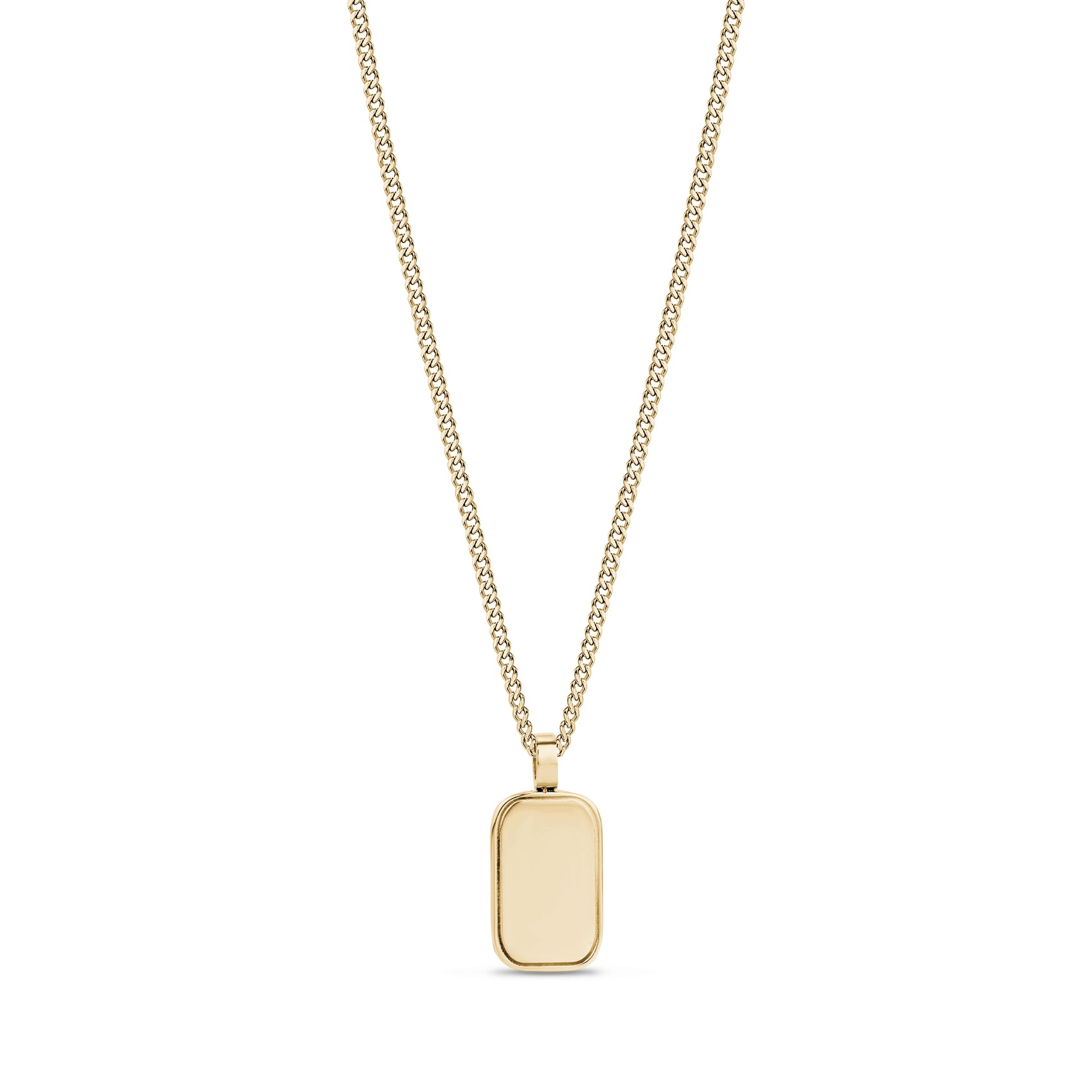 Minimal Rectangle Pendant - Women Pendant - The Steel Shop