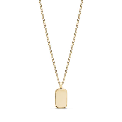 Minimal Rectangle Pendant - Women Pendant - The Steel Shop