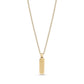 Minimal Oval Bar Pendant - Women Pendant - The Steel Shop