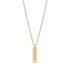 Minimal Oval Bar Pendant - Women Pendant - The Steel Shop