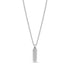 Minimal Oval Bar Pendant - Women Pendant - The Steel Shop