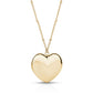 XL Heart Pendant on Long Chain - Women Pendant - The Steel Shop
