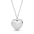XL Heart Pendant on Long Chain - Women Pendant - The Steel Shop