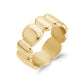 Puffy Link Band - Women Ring - The Steel Shop